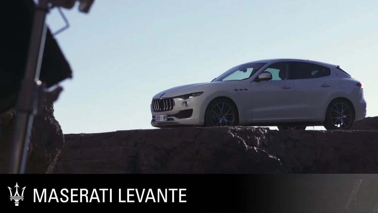 Maserati Levante Shooting. Behind the scenes